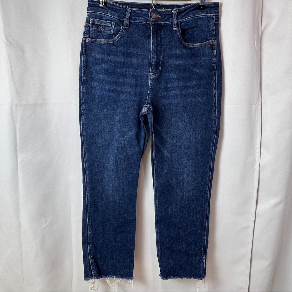 Judy Blue Women’s High Rise Cropped Straight Jeans - Size 11/30